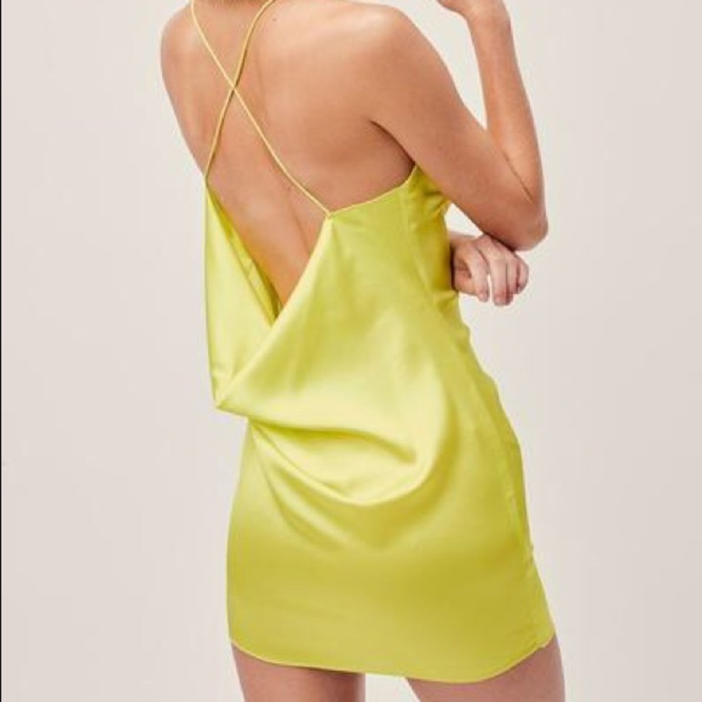 SOLD FOR LOVE & LEMONS Meringue mini dress 🍋💚 - Picture 3 of 7